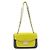 Borsa a tracolla in pelle Fendi Marrone Giallo - vista 17