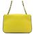 Borsa a tracolla in pelle Fendi Marrone Giallo - vista 3