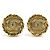 Orecchini a clip Chanel Gold D'oro