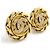 Orecchini a clip Chanel Gold D'oro - vista 2