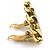 Orecchini a clip Chanel Gold D'oro - vista 3