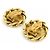 Orecchini a clip Chanel Gold D'oro - vista 5