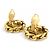 Orecchini a clip Chanel Gold D'oro - vista 7