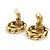 Orecchini a clip Chanel Gold D'oro - vista 8