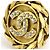 Orecchini a clip Chanel Gold D'oro - vista 9
