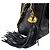 Borsa a tracolla Chanel in pelle d'agnello nera Nero - vista 10