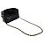 Borsa a tracolla Chanel in pelle d'agnello nera Nero - vista 11