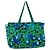 Hermès Hermes Canvas Tote Bag Blau Grün