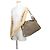 Jacquard Bolsa de Ombro Prada Khaki e White Branco Caqui - vista 4