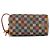 Louis Vuitton Damier Ebene Locker Dopp Kit Castaño Multicolor - vista 3