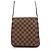 Borsa a tracolla Louis Vuitton Damier Ebene Musette Salsa Arancione