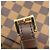 Borsa a tracolla Louis Vuitton Damier Ebene Musette Salsa Arancione - vista 15
