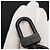 Bolso de hombro Louis Vuitton de piel granulada negra Negro - vista 9