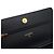 Portefeuille à chaîne Chanel Classic Matelassé Noir - vue 12
