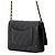 Portefeuille à chaîne Chanel Classic Matelassé Noir - vue 2