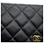 Portefeuille à chaîne Chanel Classic Matelassé Noir - vue 8