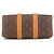 Louis Vuitton Monogram Dust Keepall Bandoulière 25 Marrone - vista 3