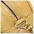 Borsa a tracolla Chanel in vitello grana Beige Gold D'oro - vista 17