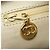 Borsa a tracolla Chanel in vitello grana Beige Gold D'oro - vista 22