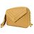 Borsa a tracolla Chanel in vitello grana Beige Gold D'oro - vista 3