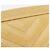Borsa a tracolla Chanel in vitello grana Beige Gold D'oro - vista 9