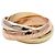 Anello Cartier Trinity Classic Must de Argento D'oro