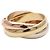 Anello Cartier Trinity Classic Must de Argento D'oro - vista 4