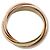 Anello Cartier Trinity Classic Must de Argento D'oro - vista 5
