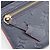 Portafoglio lungo Louis Vuitton Monogram Empreinte Rosso - vista 17