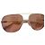 Autre Marque Maison Kitsuné x Khromis Occhiali da sole Aviator D'oro - vista 2