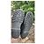 Scarpe stringate in pelle e denim Louis Vuitton Nero Blu - vista 4