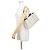 Borsa Tote Gucci in pelle Medium Bianco Beige - vista 5