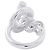 Hermès Hermes Croisette GM Silver Bandring - Ansicht 3