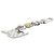 Louis Vuitton Monogram Bijou Sac Dog Keychain Marrone Bianco - vista 2