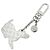 Louis Vuitton Monogram Bijou Sac Dog Keychain Marrone Bianco - vista 3