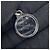 Louis Vuitton Monogram Bijou Sac Dog Keychain Marrone Bianco - vista 8