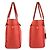 Borsa Tote Loewe Heritage in pelle arancione da donna - vista 7