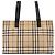 Burberry Nova Check Tote Bag Schwarz Beige - Ansicht 2