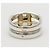 Hermès Hermes Olympe Bandring Silber Golden - vista 5