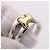 Hermès Hermes Olympe Bandring Silber Golden - vista 6