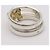 Hermès Hermes Olympe Bandring Silber Golden - vista 9