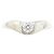 Autre Marque Tiffany Gebogener Ring aus Platin - Ansicht 2