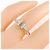Autre Marque Anello Tiffany T Wire Band Ring - vista 5