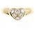 Autre Marque Tiffany Pave Heart Ring - Ansicht 2