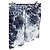 Pantaloncini in denim Louis Vuitton Monogram Bandana Bianco Blu
