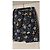 Pantaloncini Gucci con stampa floreale e note musicali Multicolore Blu scuro - vista 7