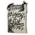 Borsa a tracolla Balenciaga Graffiti Explorer Nero Bianco - vista 2