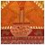 Silk In Hermès Foulard Hermes Carre 90 Flying Carpet Multicolore Arancione - vista 6