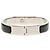 Hermès Bracciale smaltato Hermes Clic Loquet in Nero e Argento - vista 3