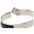 Hermès Bracciale smaltato Hermes Clic Loquet in Nero e Argento - vista 4